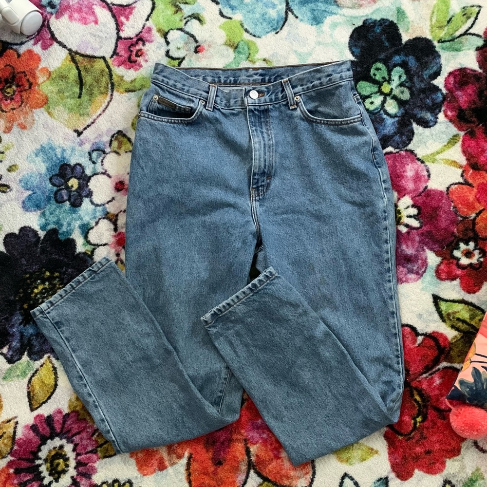 Vintage Calvin Klein 90s High Waist Mom Jeans